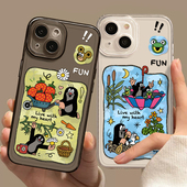 vivox300 鼹鼠 故事手机壳适用苹果17air情侣iphone16promax小米15华为pura80红米k70 oppofindx9荣耀magic8