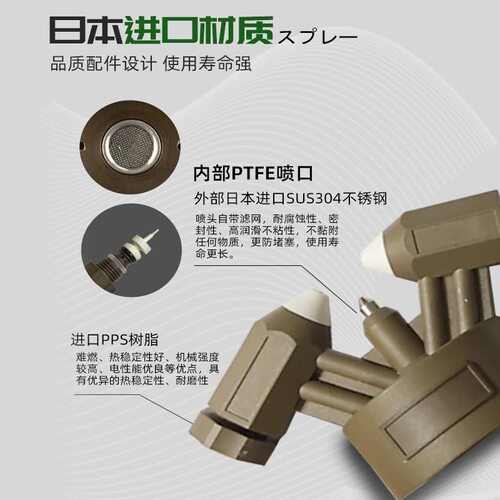 干雾加湿器的喷雾嘴堵头二流体喷雾加湿器配件不锈钢水雾化喷雾头