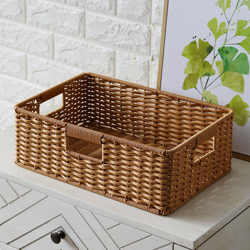 橱柜收纳筐日式茶几电视柜杂物盒