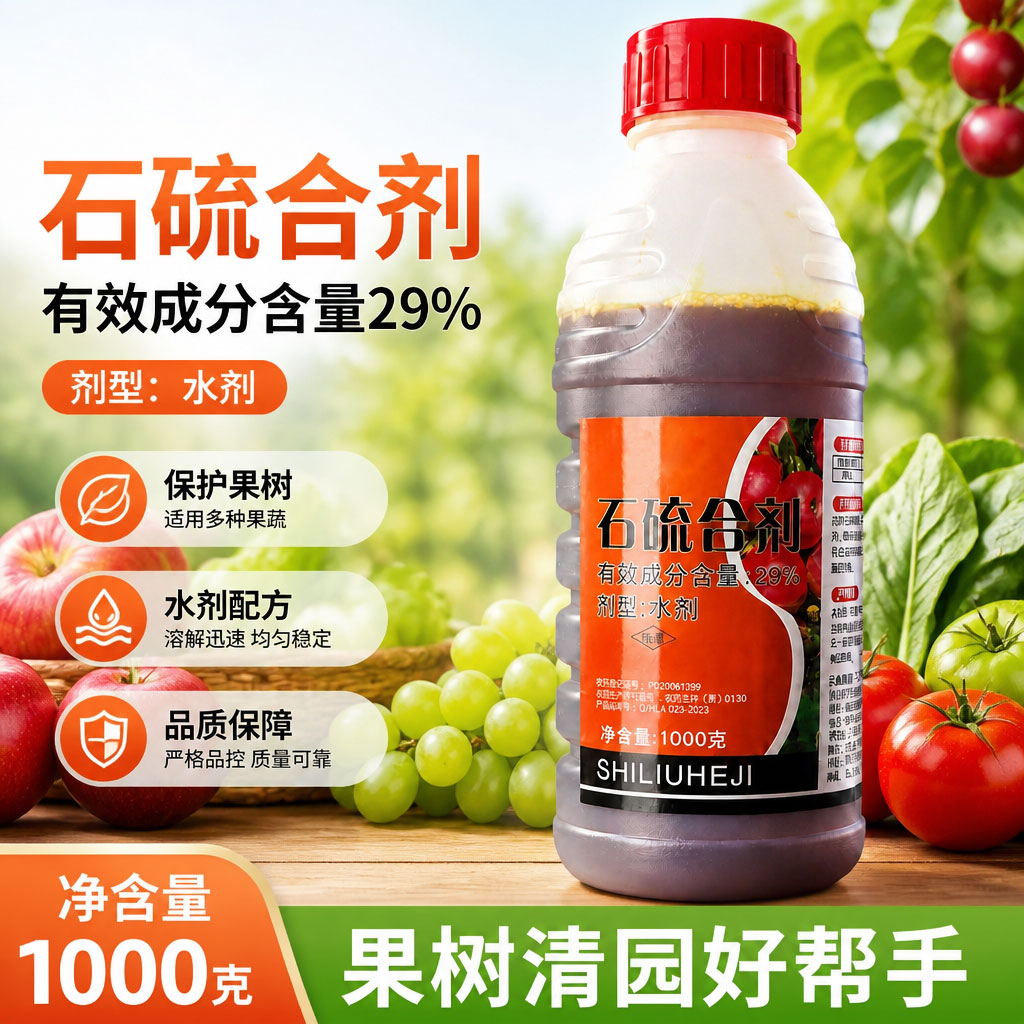 正品石硫合剂果园清园刷树果树苹果梨橘树干防虫涂白剂除螨杀菌剂