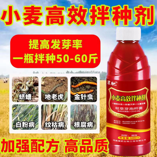 小麦拌种剂拌麦专用水稻种衣剂抗病抗虫杀菌生物肥料种子包衣剂