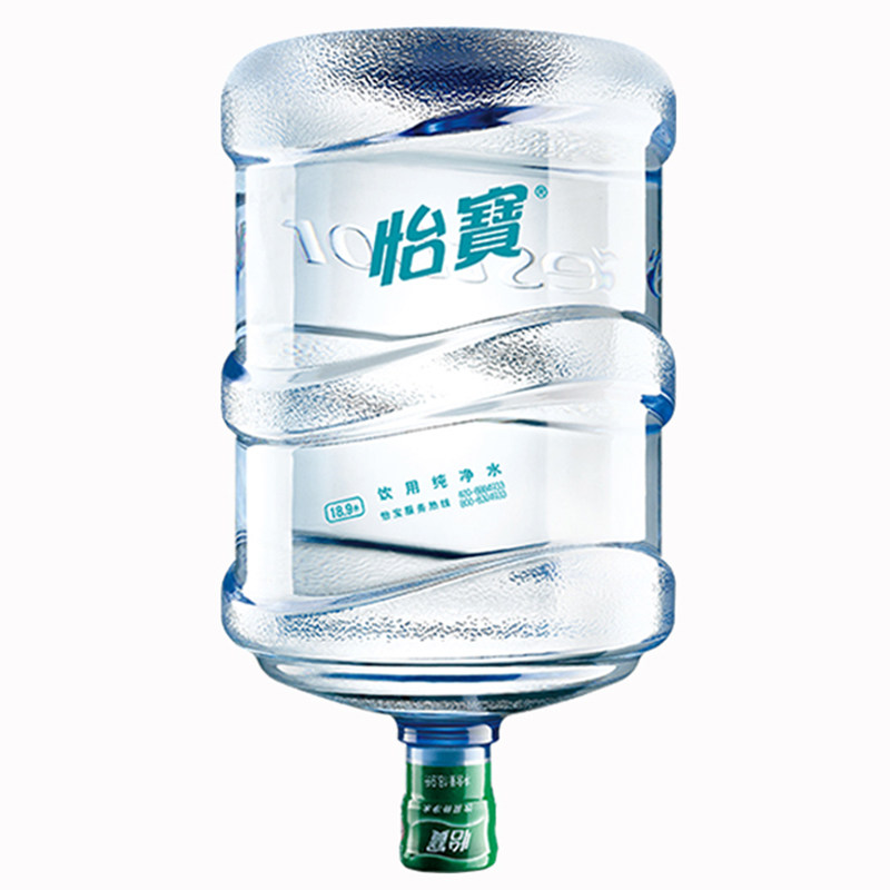 广州家用公司怡宝桶装水纯净水18.9升大容量同城配送有桶免押金
