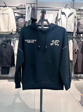 安踏凯里&middot;欧文系列连帽卫衣男2025秋季新款运动服上衣1725