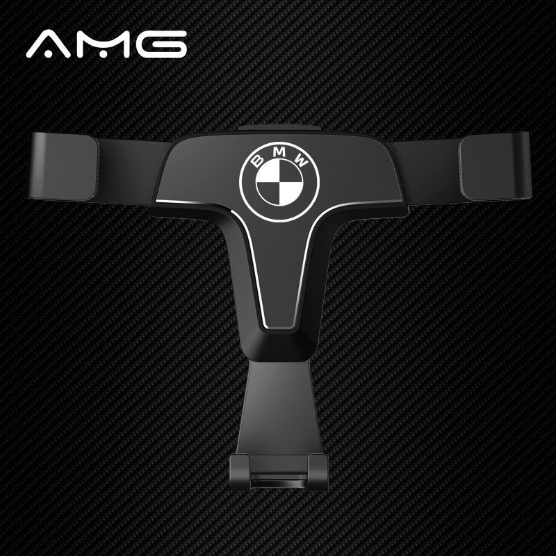 宝马车载导航手机支架重力