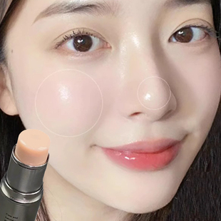 韩系清透水光肌!卡希尔高光棒伪素颜水光棒卧蚕修容提亮珠光自然