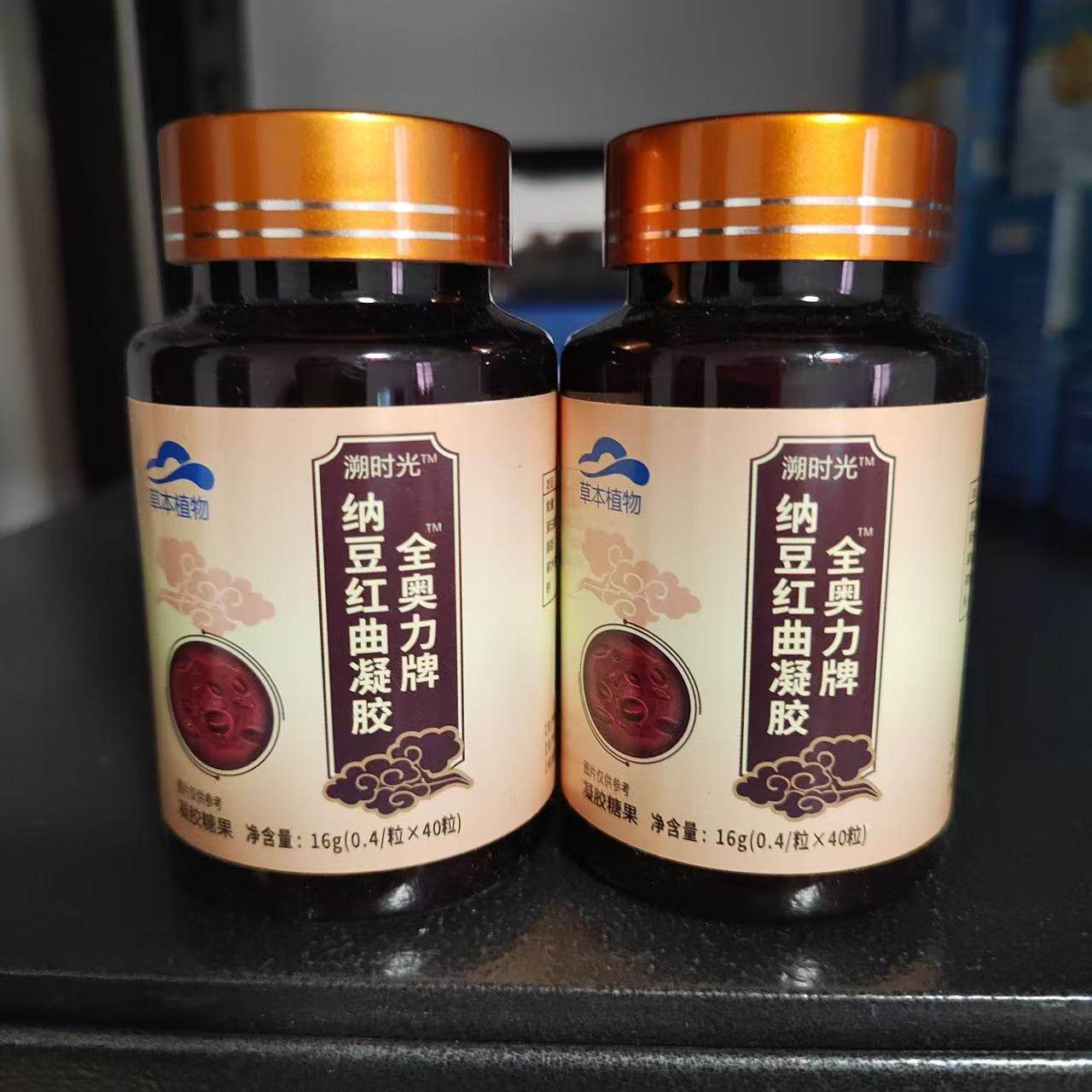 全奥力牌纳豆红曲凝胶糖果