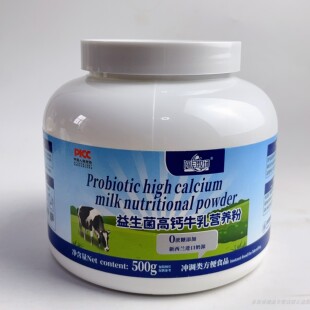 促销正高健富硒益生菌牛初乳营养粉蛋白质粉冲调类500克闯月牧场