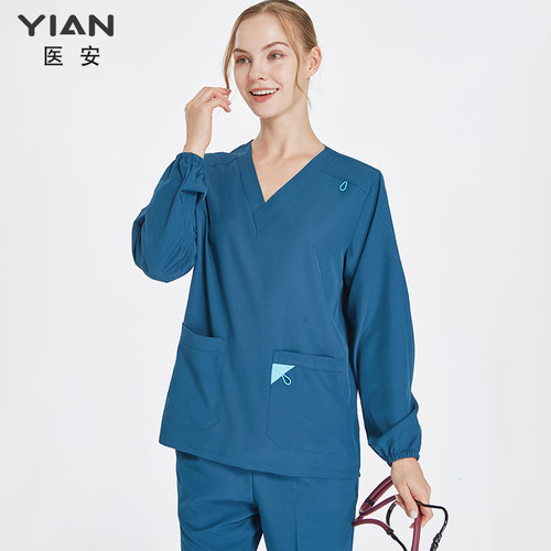 医安速干手术服柔软透气弹力舒适