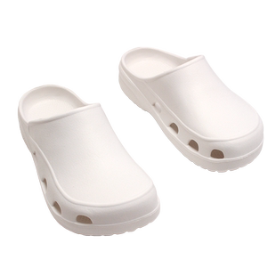 医安防滑手术鞋女洞洞鞋男士厚底包头鞋牙科口腔医护专用拖鞋透气