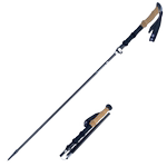 KILIMA乞力马登山杖软木柄铝合金折叠金属卡扣防滑户外爬雪山徒步