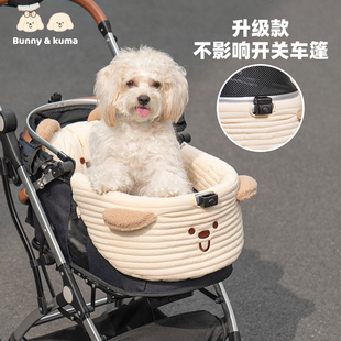 宠物推车边缘垫防脏巾垫子枕头三件套猫狗推车通用配件套装 靠枕