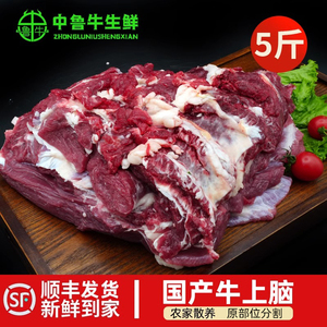 山东黄牛牛上脑5斤装清真国产