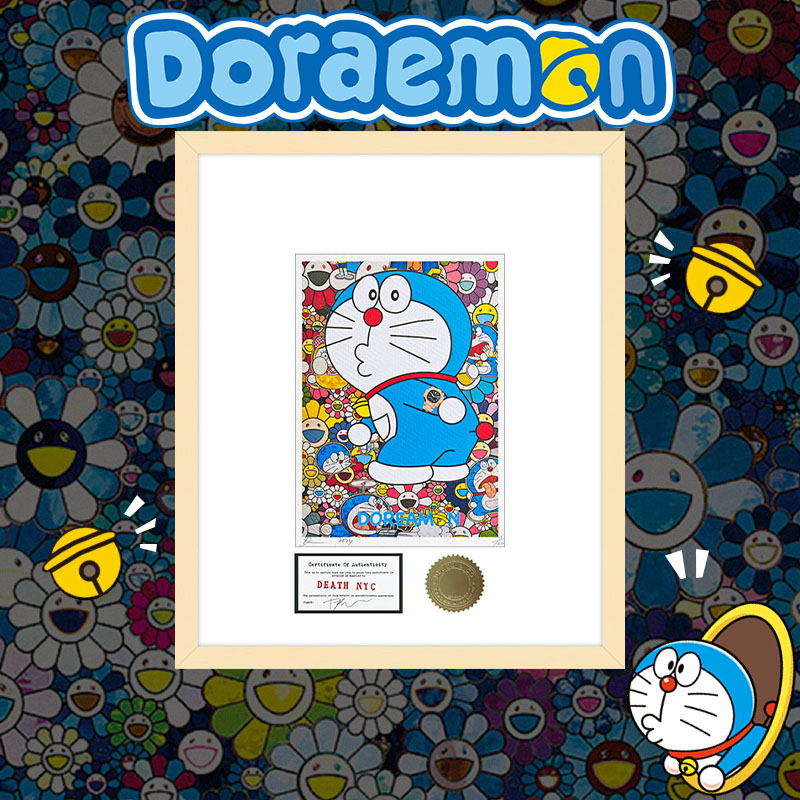 DeathNYC正品哆啦太阳花摆画挂画