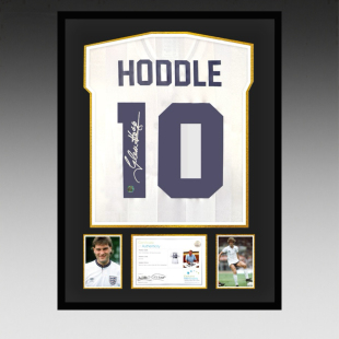 霍德尔|亲笔签名 1983年托特纳姆热刺队10号球衣 【EM证书】