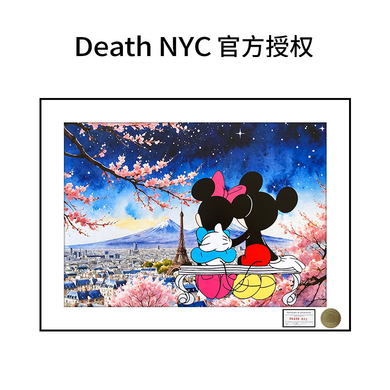 DeathNYC正品米妮米奇客厅挂画