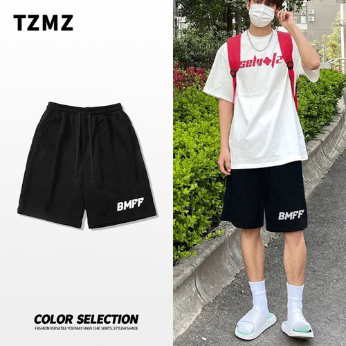 纯棉运动短裤男夏季宽松