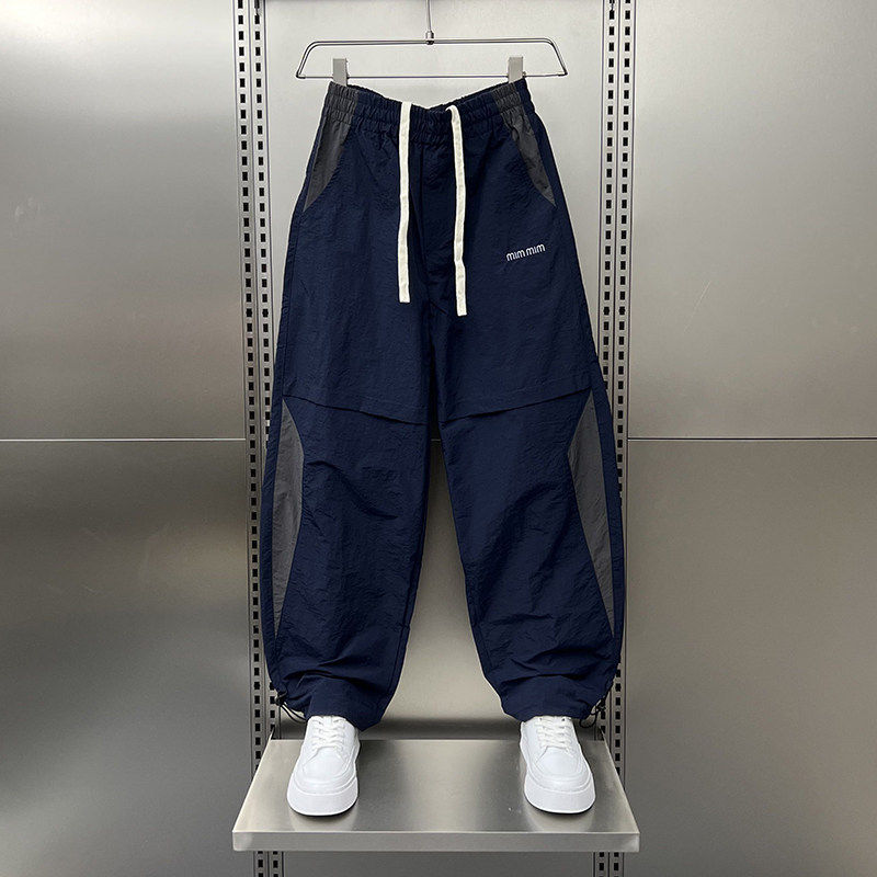 高端潮流夏季薄款速干运动裤男女款复古工装裤休闲裤防晒裤冲锋裤