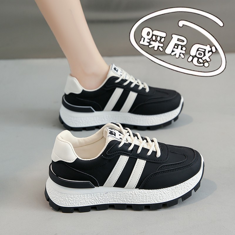 踩屎感爆款大码小白鞋阿甘运动鞋