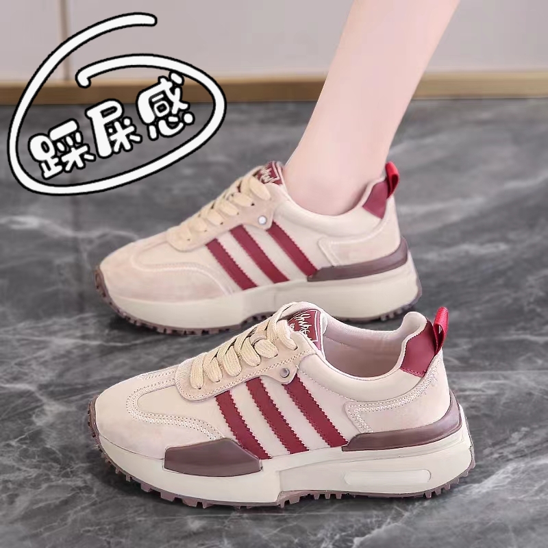 小码女鞋313233厚底老爹鞋阿甘鞋