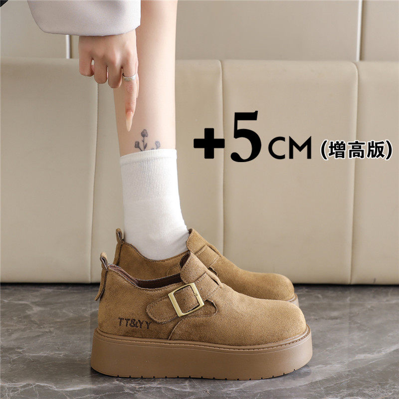 复古厚底全包勃肯鞋女2026新款春季一脚蹬软底豆豆乐福单鞋大码41,女鞋,勃肯鞋/软木鞋,淘宝优惠券,粉丝福利购,淘宝优惠卷
