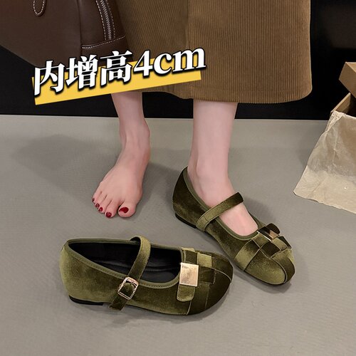 【巨好看】内增高玛丽珍浅口单鞋