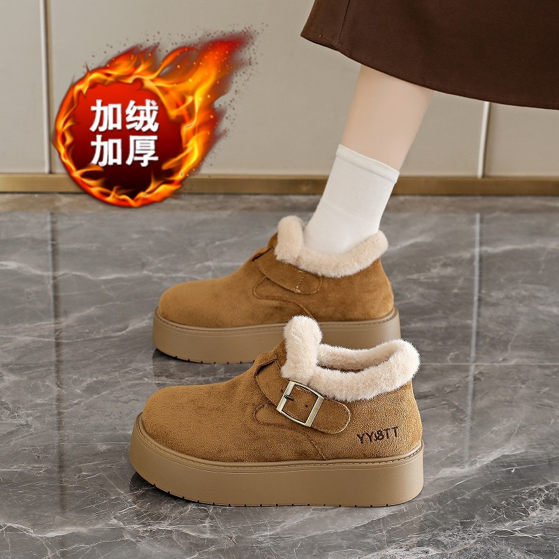 【杨幂同款】加绒毛毛勃肯雪地靴