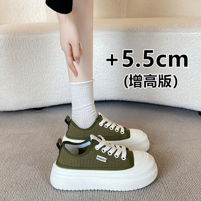 【巨好看】帆布鞋运动休闲板鞋女