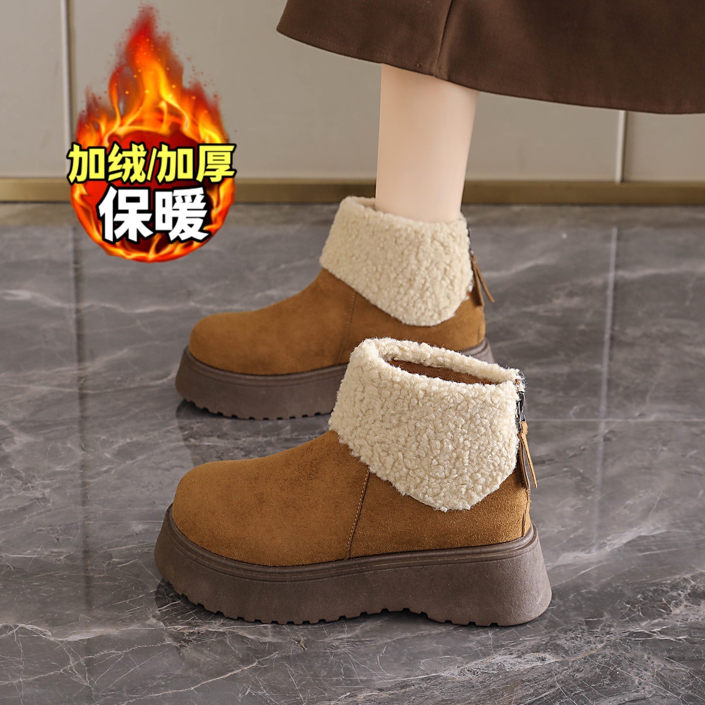 【好物推荐】勃肯雪地靴毛毛棉鞋