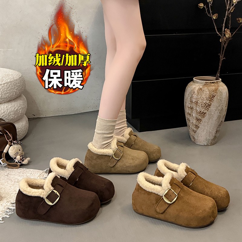 【1万+人种草】内增高加绒勃肯鞋