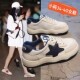34码 学生小白鞋 皮面星星休闲板鞋 春季 小码 运动鞋 女2025新款 爆款 子