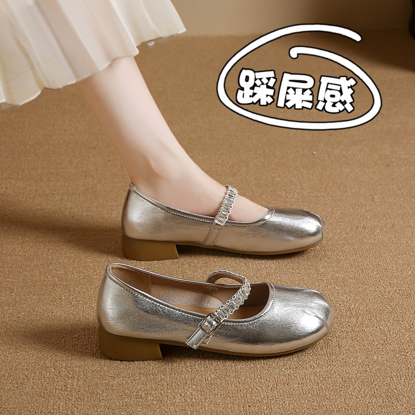 达夫妮官方旗舰店女鞋软底百搭