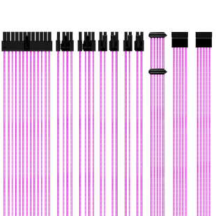 技嘉UD750 850 1000GM等全模组电源铜镀银定制线主板CPU显卡8+8P
