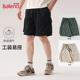 短裤 男款 男士 黑色工装 班尼路薄款 户外运动跑步五分裤 夏季 休闲裤