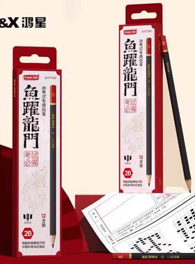 鸿星b铅笔考试专用答题卡专用笔