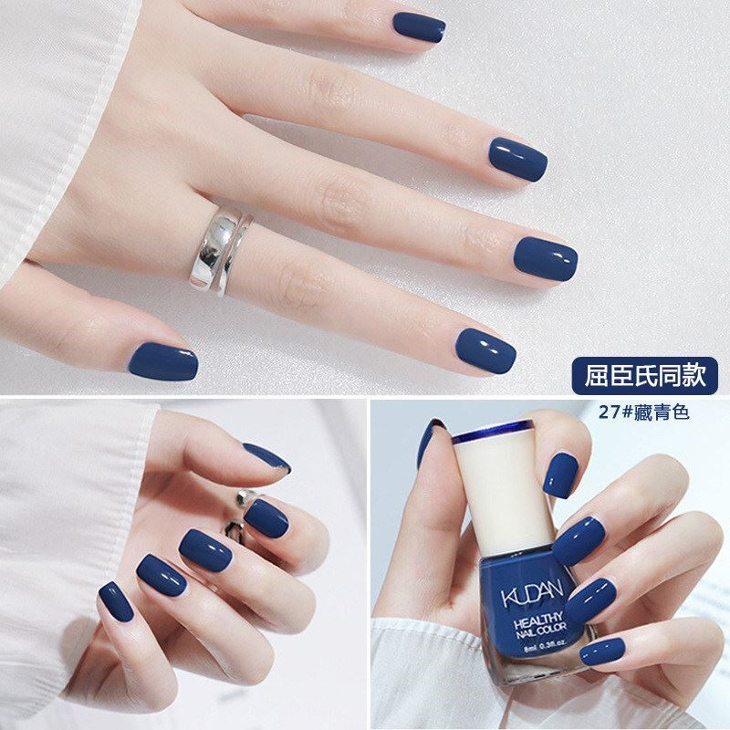 2025新款指甲油免烤速干安全无毒显白持久蓝色热销榜秋冬高端品牌
