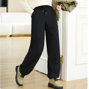 探山鸟软壳羊毛男女冲锋裤5010秋冬新款户外三防休闲保暖直筒长裤