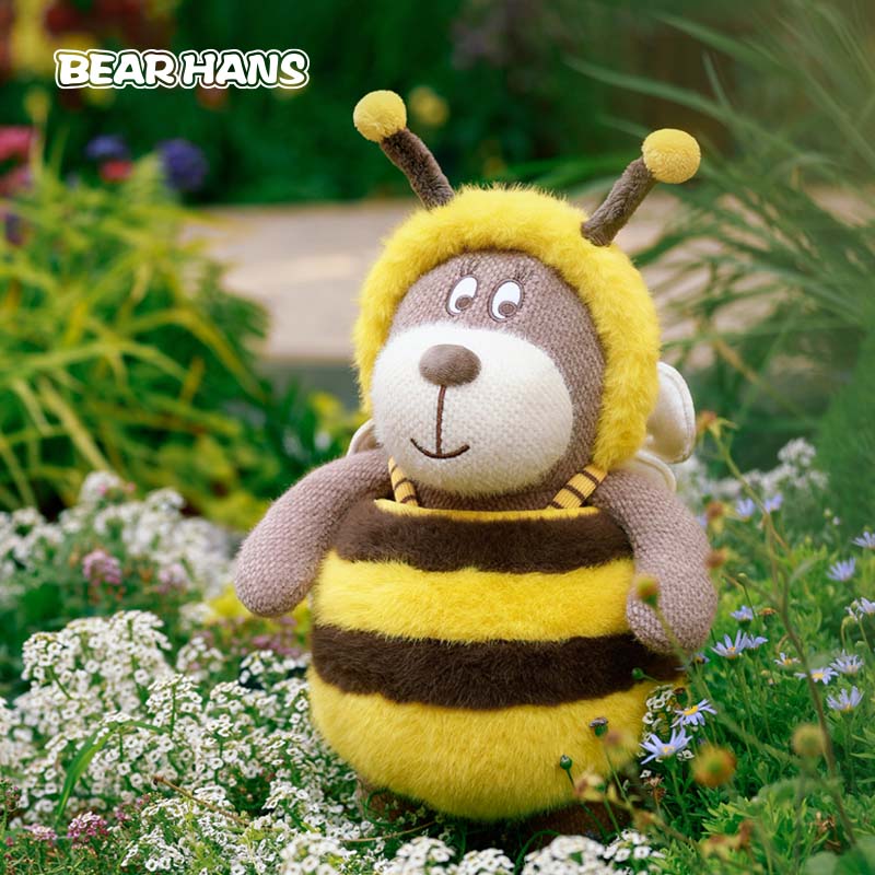 小熊汉斯公仔甜蜜蜜毛绒