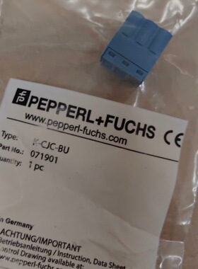 K-CJC-BU倍加福信号调节器 货号；071901 全新原装 现货包邮 议价