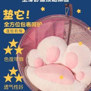 吊篮垫子鸟巢摇兰椅秋千单人吊椅靠垫泡泡椅圆形藤椅摇篮坐垫加厚