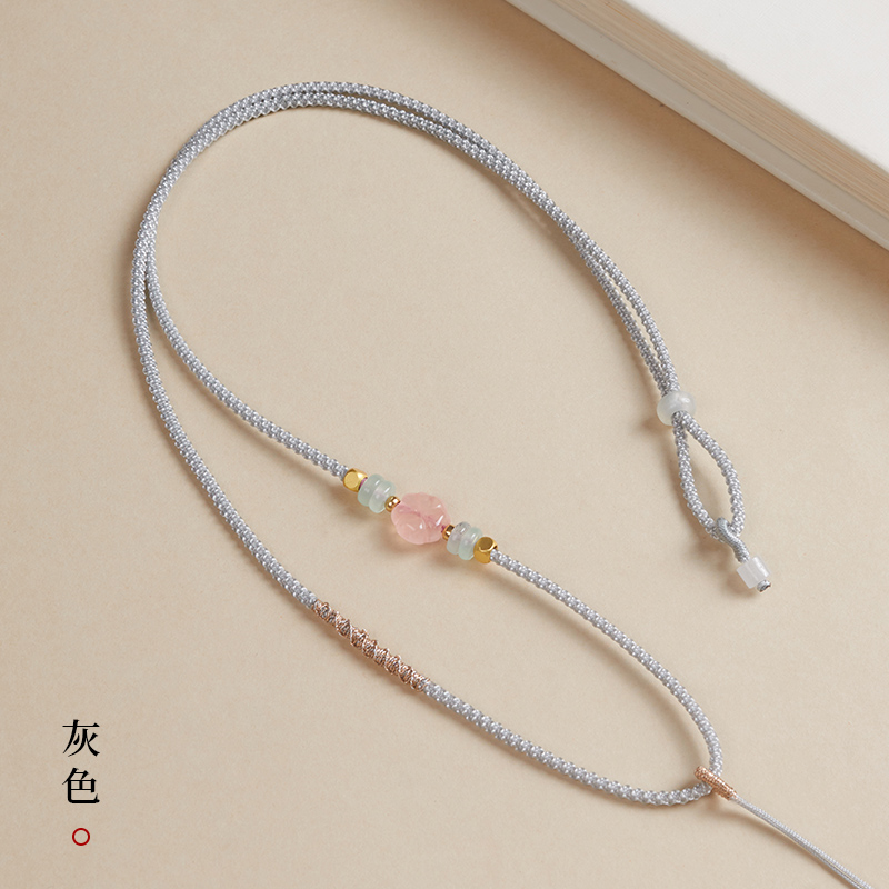 手工编织吊坠挂绳女国风文艺范