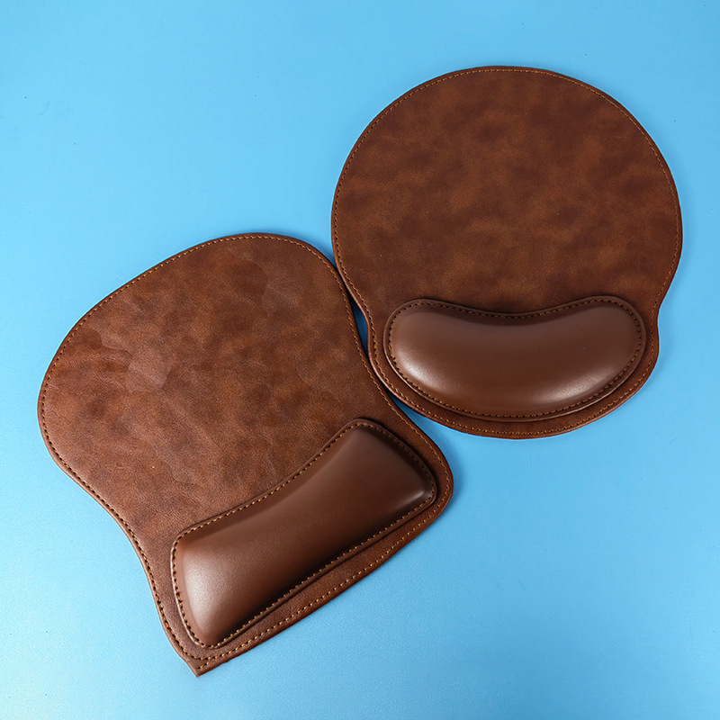 护腕PU皮革鼠标垫鼠标手腕垫办公手枕电脑手腕托护腕鼠标垫