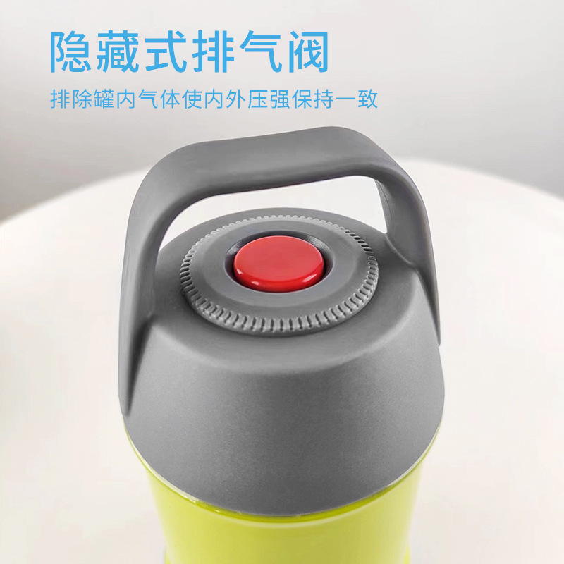 创意保温杯大容量新款男女真空保温壶不锈钢焖粥罐手提焖烧杯