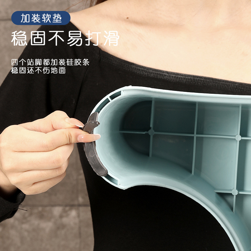 马桶垫脚凳加厚塑料凳成人儿童厕所脚踩如厕矮椅蹲坑懒人方便凳