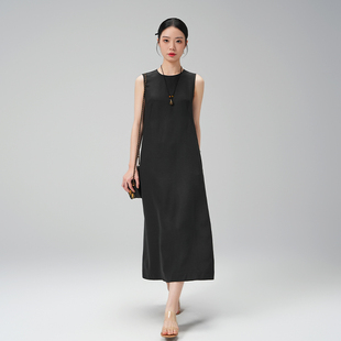 新中式 女裝 山川春暝 桑蠶絲連衣裙H86 7835 春夏新款 序緹質(zhì)造