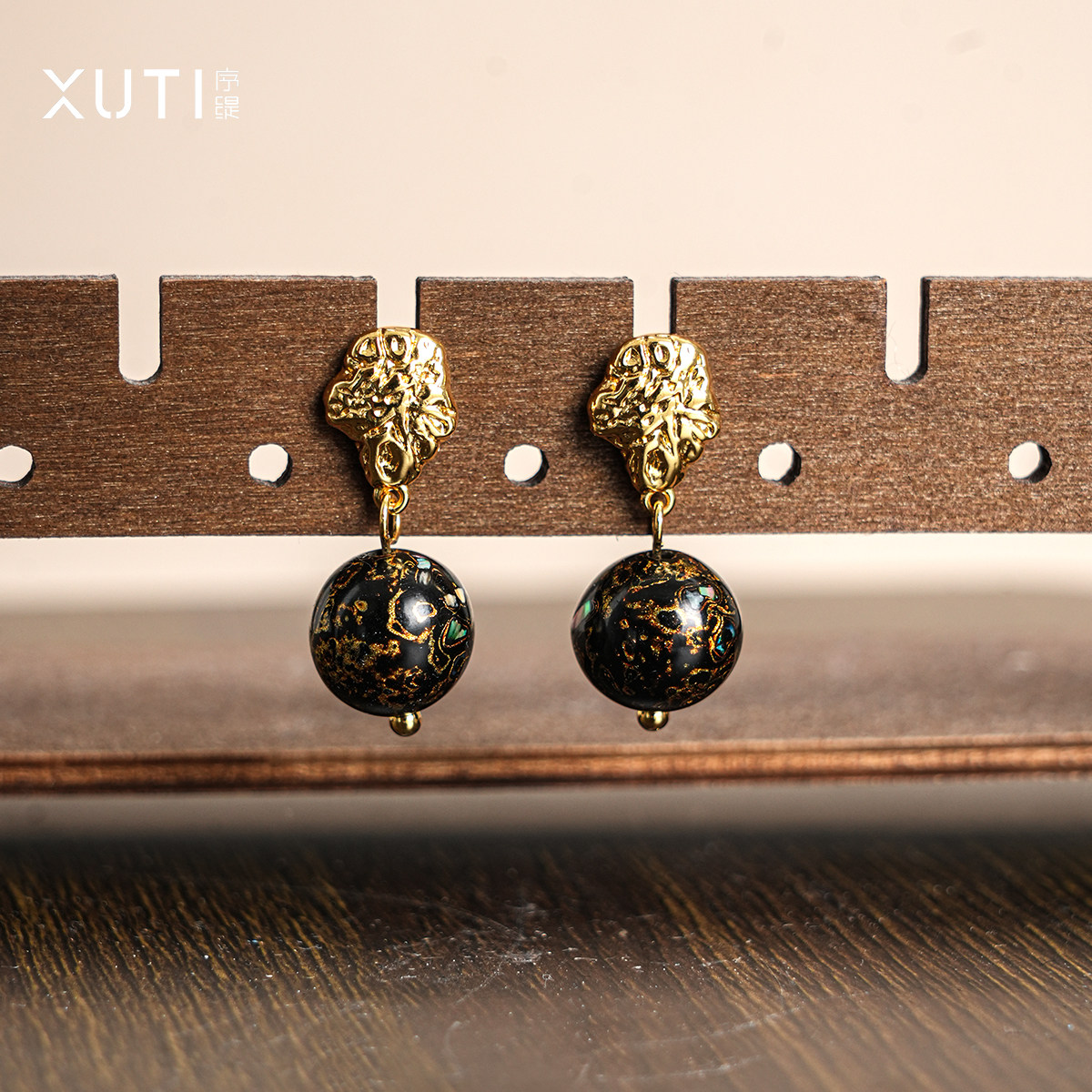 序缇质造『盘古』设计师款气质时尚耳饰女2026新款耳环A03-2