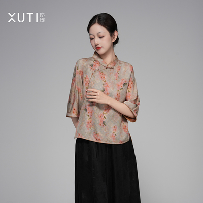新中式张林根绞罗非遗桑蚕丝上衣