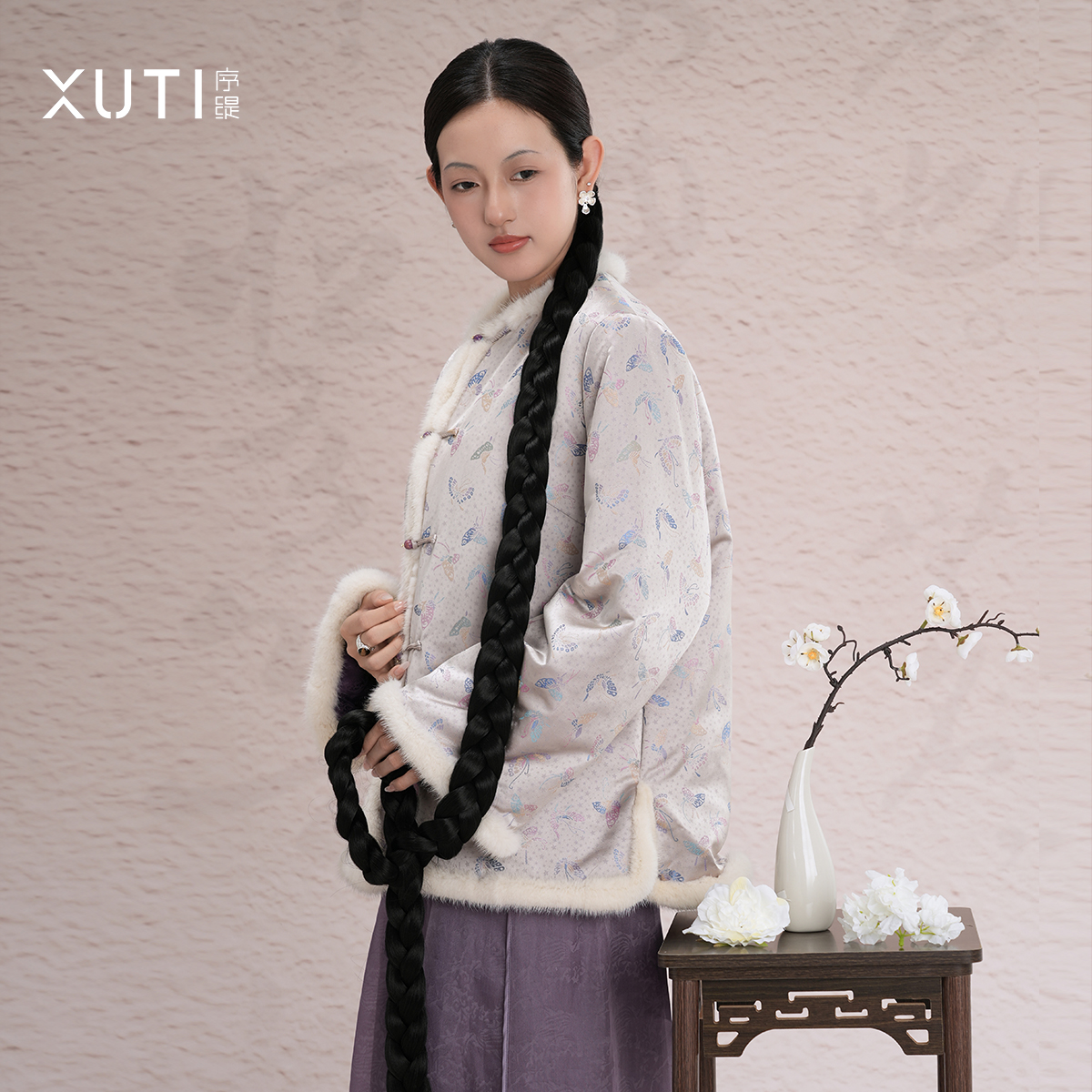 非遗宋锦100%桑蚕丝新中式外套女