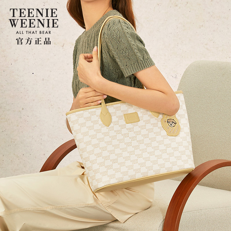 TeenieWeenie通勤大容量托特包女
