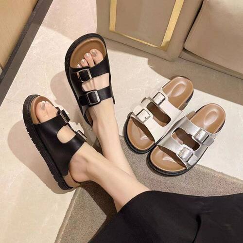 夏季厚底勃肯凉拖鞋女外休闲