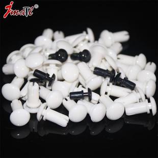 塑料铆钉塑胶卡扣PC板铆钉塑料子母铆钉R3R4R56 R型尼龙铆钉按压式